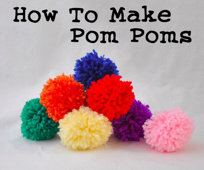 Image of How to make a pom-pom - 3 methods